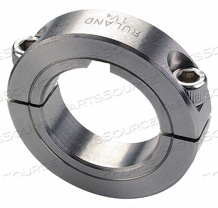 SHAFT COLLAR CLAMP 2PC 1/2 IN 303 SS by Ruland Manufacturing Inc.