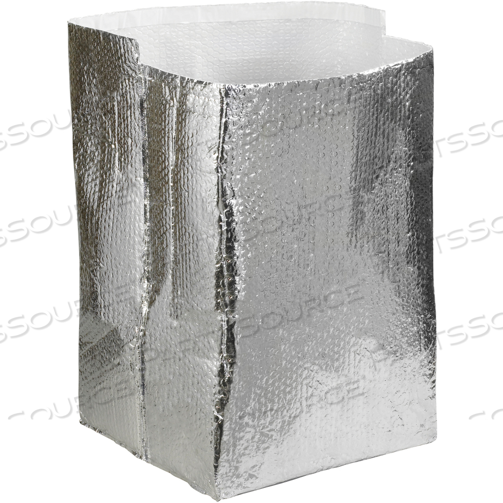 INSULATED BOX LINERS, 16" X 16" X 16", SILVER, 15/CASE by BOX Partners (Box Acquisitions, LLC)