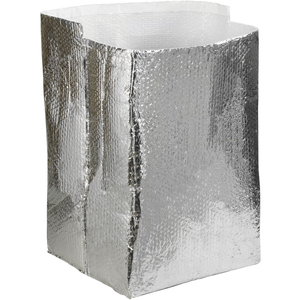 INSULATED BOX LINERS, 16" X 16" X 16", SILVER, 15/CASE by BOX Partners (Box Acquisitions, LLC)