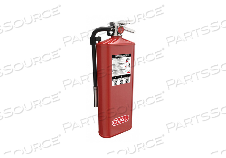 FIRE EXTINGUISHER ABC CAPACITY 10 LB. by Oval Fire Products Corporation FIRE EXTINGUISHER ABC CAPACITY 10 LB. by Oval Fire Products Corporation