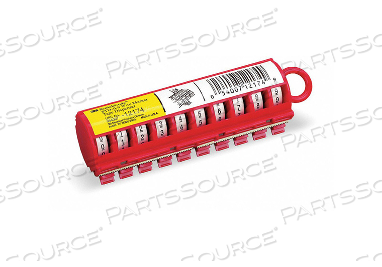 WIRE MARKER TAPE W/DISPENSER PREPRINTD by 3M Healthcare WIRE MARKER TAPE W/DISPENSER PREPRINTD by 3M Healthcare