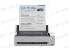 SCANSNAP IX1300, DOCUMENT SCANNER, DUAL CIS, DUPLEX, 8.5 IN X 118 IN, 600 DPI X 600 DPI, UP TO 30 PPM (MONO) / UP TO 30 PPM (COLOR), ADF (20 by Fujitsu