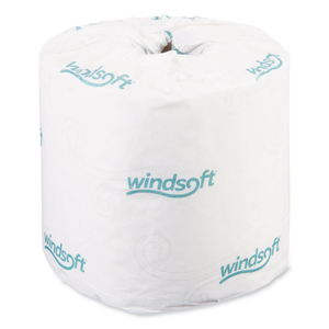 BATH TISSUE, SEPTIC SAFE, INDIVIDUALLY WRAPPED ROLLS, 2-PLY, WHITE, 400 SHEETS/ROLL, 24 ROLLS/CARTON by Windsoft BATH TISSUE, SEPTIC SAFE, INDIVIDUALLY WRAPPED ROLLS, 2-PLY, WHITE, 400 SHEETS/ROLL, 24 ROLLS/CARTON by Windsoft