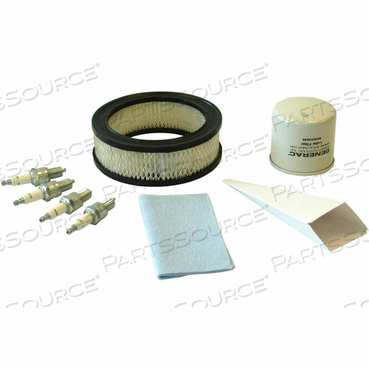MAINTENANCE KIT FOR LIQUID COOLED STANDBY GENERATOR WITH 1.5L ENGINE by Generac