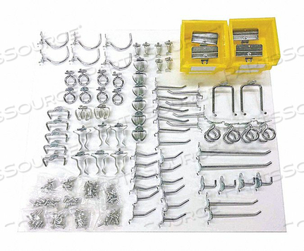 PEGBOARD HOOK ASSORTMENT KIT WELDED by Durahook PEGBOARD HOOK ASSORTMENT KIT WELDED by Durahook