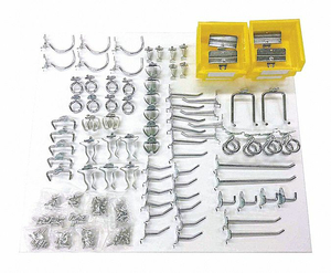 PEGBOARD HOOK ASSORTMENT KIT WELDED by Durahook