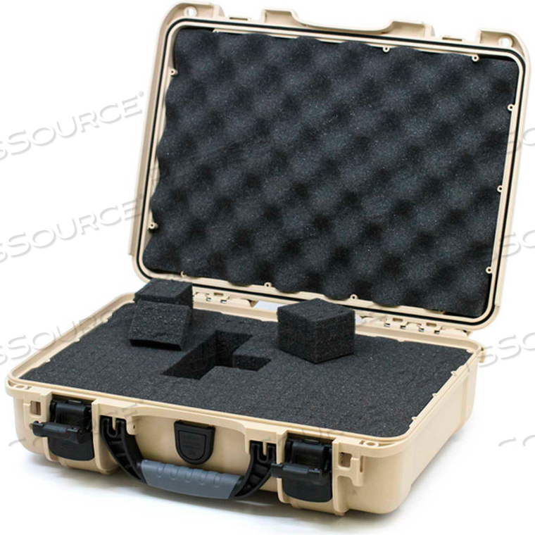 NANUK 910 CASE W/FOAM, 14.3"L X 11.11"W X 4.7"H, TAN by Plasticase Inc. NANUK 910 CASE W/FOAM, 14.3"L X 11.11"W X 4.7"H, TAN by Plasticase Inc.