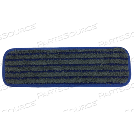 HORIZONTAL STRIPE SCRUBBING MOP - 18" BLUE/GRAY STRIPE by Monarch Brands Inc.