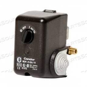 PRESSURE CONTROL SWITCH, UNLOADER VALVE WITH 16.4MM NEEDLE by Condor Electronics, Inc. PRESSURE CONTROL SWITCH, UNLOADER VALVE WITH 16.4MM NEEDLE by Condor Electronics, Inc.