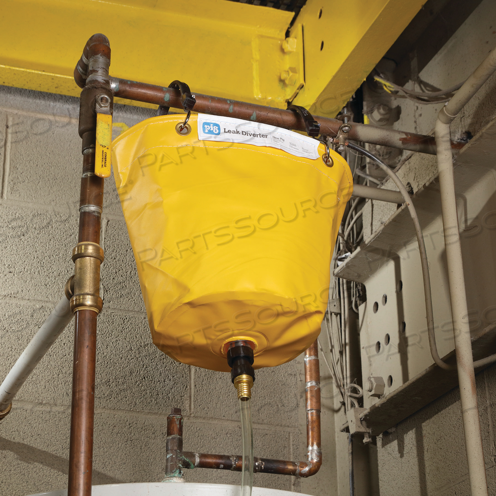 PIG PIPE LEAK DIVERTER TARP by New Pig Corporation PIG PIPE LEAK DIVERTER TARP by New Pig Corporation