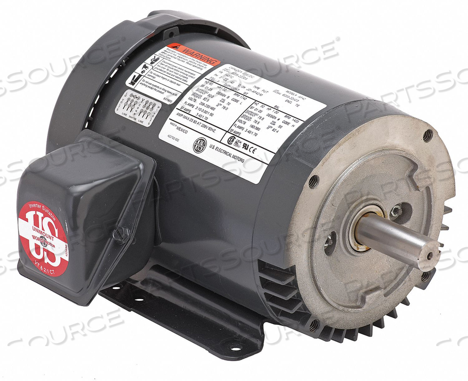 MTR 3PH 3HP 3600RPM 208-230/460 EFF 88.5 by Usem MTR 3PH 3HP 3600RPM 208-230/460 EFF 88.5 by Usem
