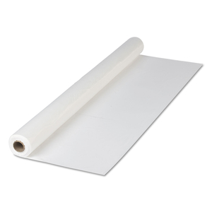 DISPOSABLE TABLE COVER, RECTANGLE, WHITE, PLASTIC, 300 FT LG, 40 IN WD by Hoffmaster DISPOSABLE TABLE COVER, RECTANGLE, WHITE, PLASTIC, 300 FT LG, 40 IN WD by Hoffmaster