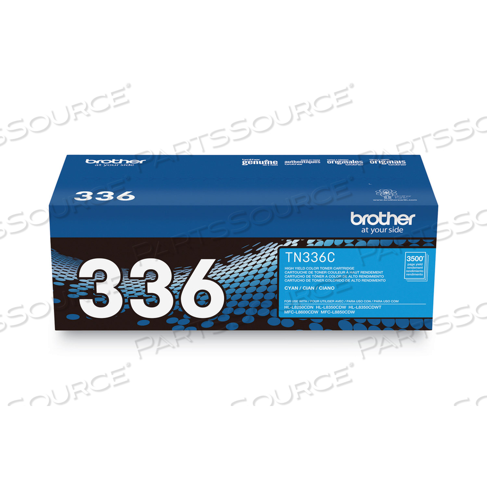 TONER CARTRIDGE 3500 PAGE-YIELD CYAN by Brother