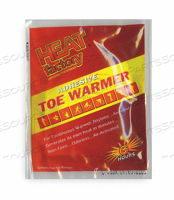 TOE WARMER 2-3/4 IN X 3-1/2 IN PR PK2 by Heat Factory TOE WARMER 2-3/4 IN X 3-1/2 IN PR PK2 by Heat Factory