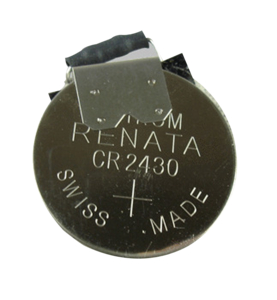 BATTERY, COIN CELL, 2430, LITHIUM, 3V, 0.28 AH by B. Braun Medical Inc (Infusion Systems Division)