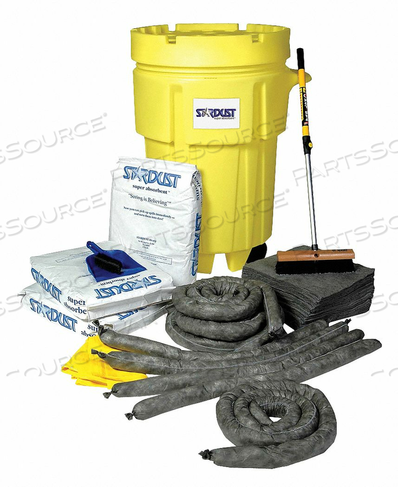 WHEELED SPILL KIT CHEM/HAZMAT by Stardust Spill Products WHEELED SPILL KIT CHEM/HAZMAT by Stardust Spill Products