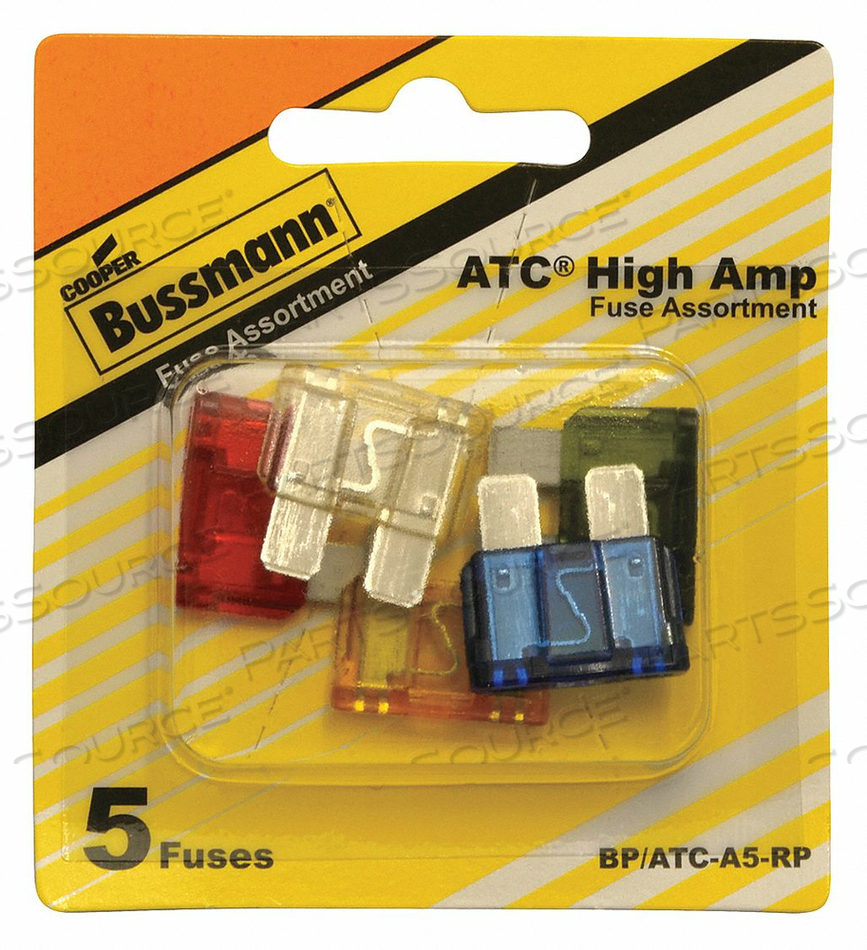 AUTOMOTIVE BLADE FUSE KIT 5 ATC SERIES by Cooper Bussmann AUTOMOTIVE BLADE FUSE KIT 5 ATC SERIES by Cooper Bussmann
