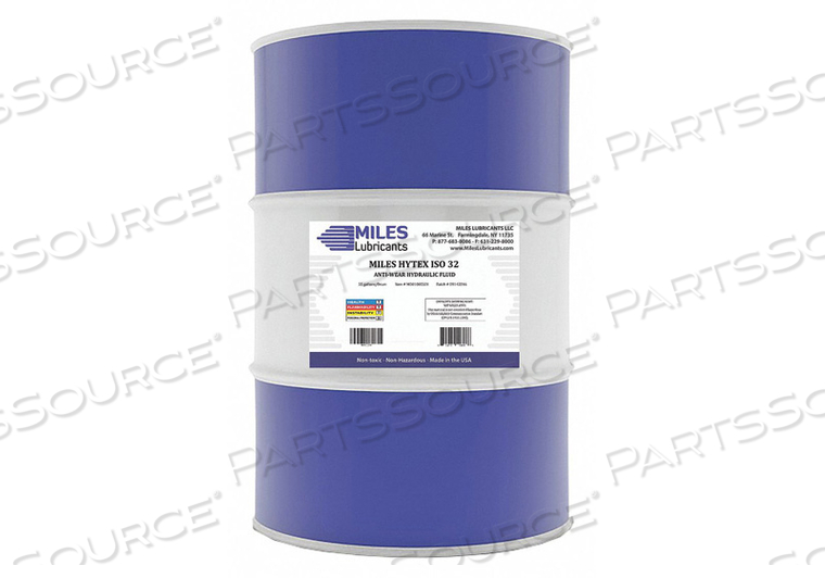 OIL 32 10W DRUM 400 LB. 99 VISCOSITY by Miles Lubricants