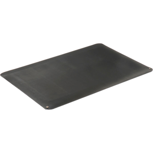 WEARWELL ELECTRICALLY CONDUCTIVE SMOOTH MAT 9/16" THICK 2' X 3' BLACK by Tennesee Mat Co