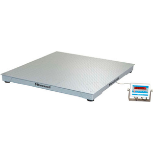 DSB SERIES NTEP FLOOR SCALE WITH LED INDICATOR, 4'X4', 5,000 LB X 1 LB by Brecknell