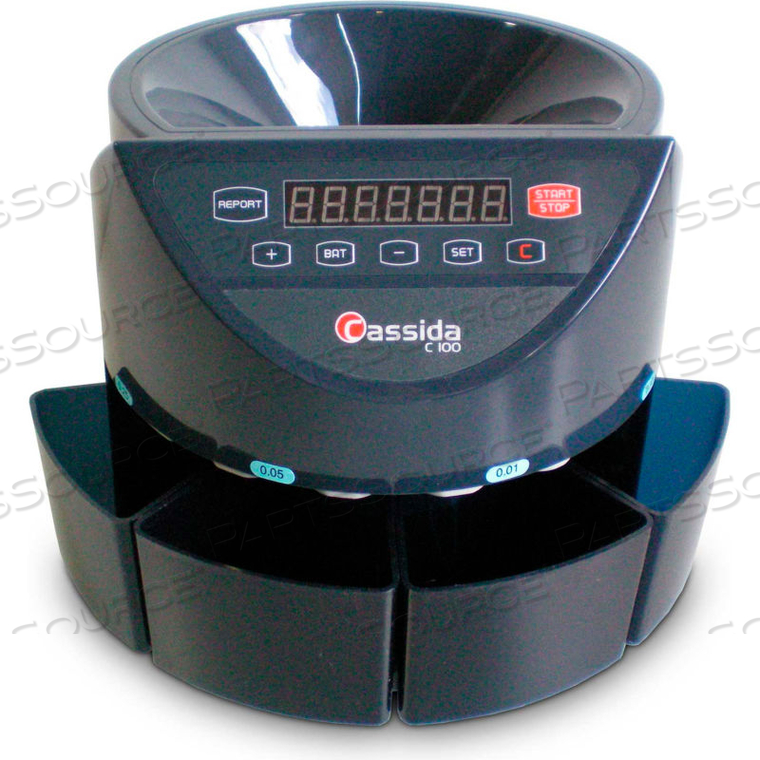 COIN COUNTER/SORTER by Cassida Corporation COIN COUNTER/SORTER by Cassida Corporation