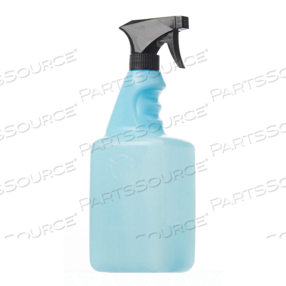 TRIGGER SPRAY BOTTLE, 32 OZ CONTAINER CAPACITY, STREAM, BLUE, BLACK by Approved Vendor TRIGGER SPRAY BOTTLE, 32 OZ CONTAINER CAPACITY, STREAM, BLUE, BLACK by Approved Vendor