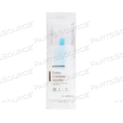 FOLEY CATHETER HOLDER WITH DUAL-LOCKING TABS (10 PER BOX) by McKesson