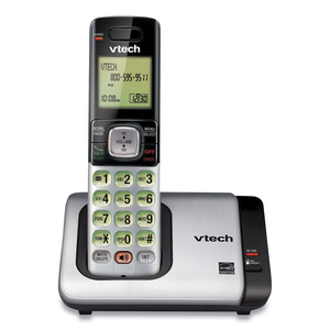 CS6719 CORDLESS TELEPHONE, BLACK/SILVER by Vtech