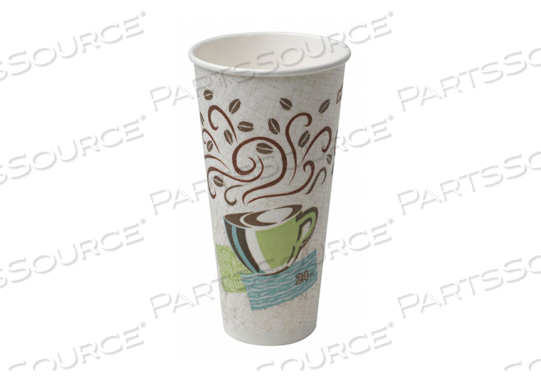 DIXIE COFFEE HAZE CUPS PK25 