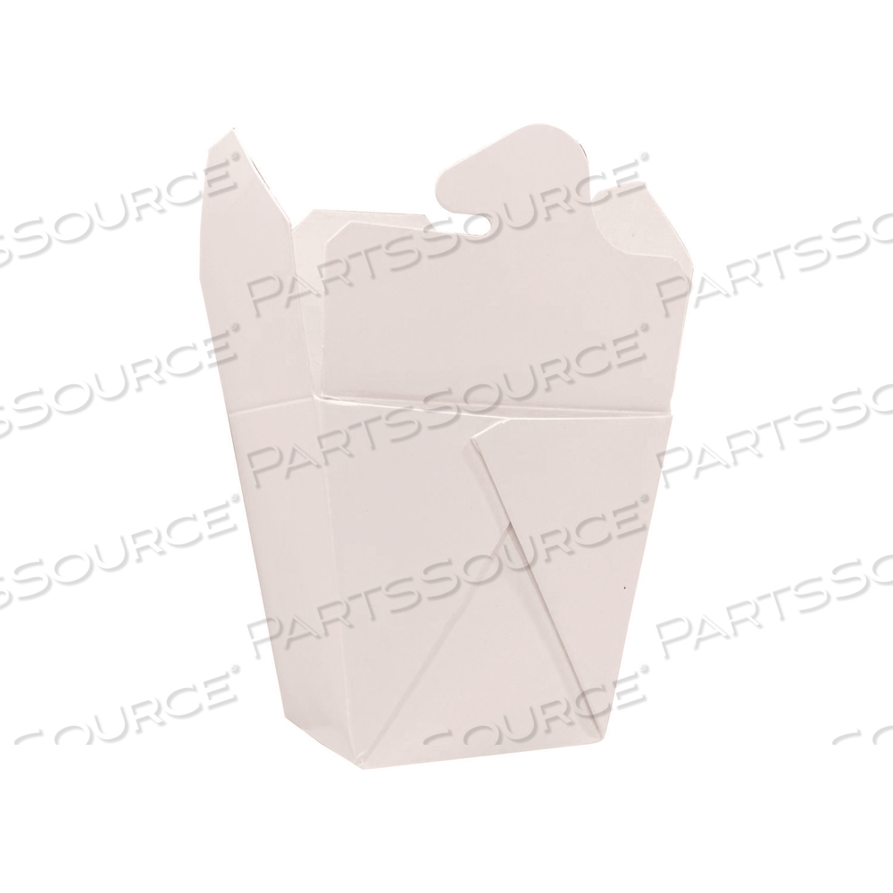 FOOD PAIL, 16 OZ, 3.63 X 3 X 3.5, WHITE, PAPER by Kari-Out FOOD PAIL, 16 OZ, 3.63 X 3 X 3.5, WHITE, PAPER by Kari-Out