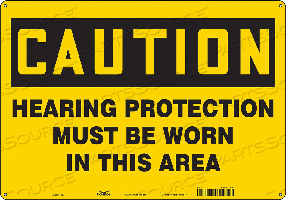 K0282 SAFETY SIGN 20 W 14 H 0.060 THICKNESS 