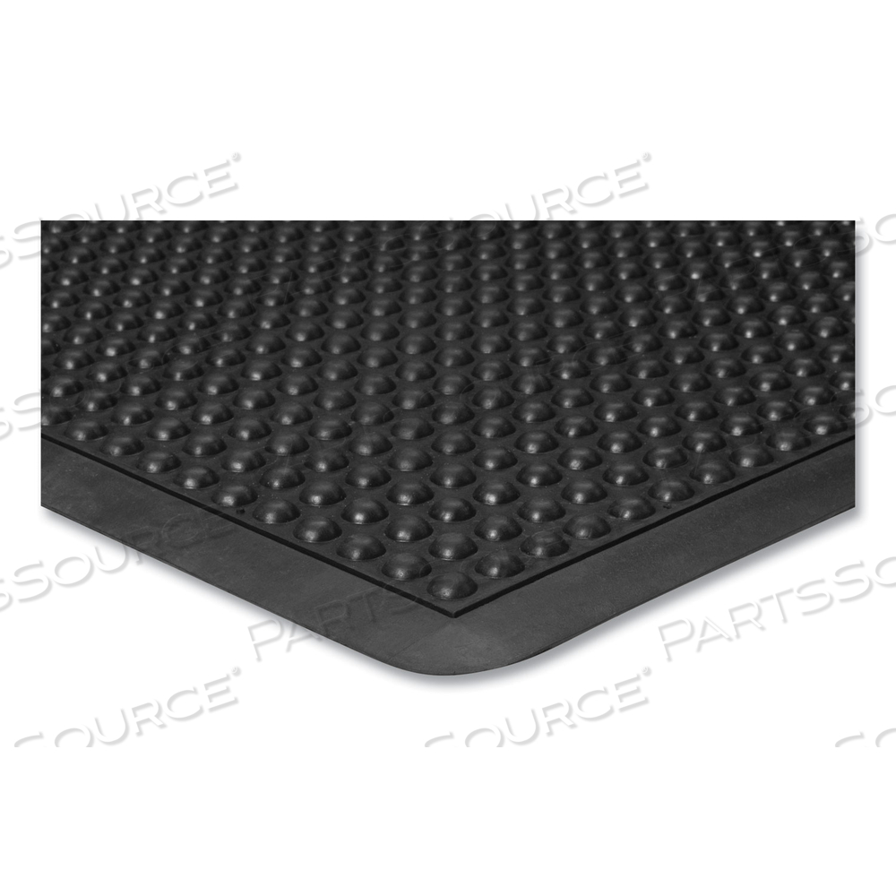 BUBBLE FLEX ANTI-FATIGUE MAT, RECTANGULAR, 36 X 48, BLACK by Apache Mills BUBBLE FLEX ANTI-FATIGUE MAT, RECTANGULAR, 36 X 48, BLACK by Apache Mills