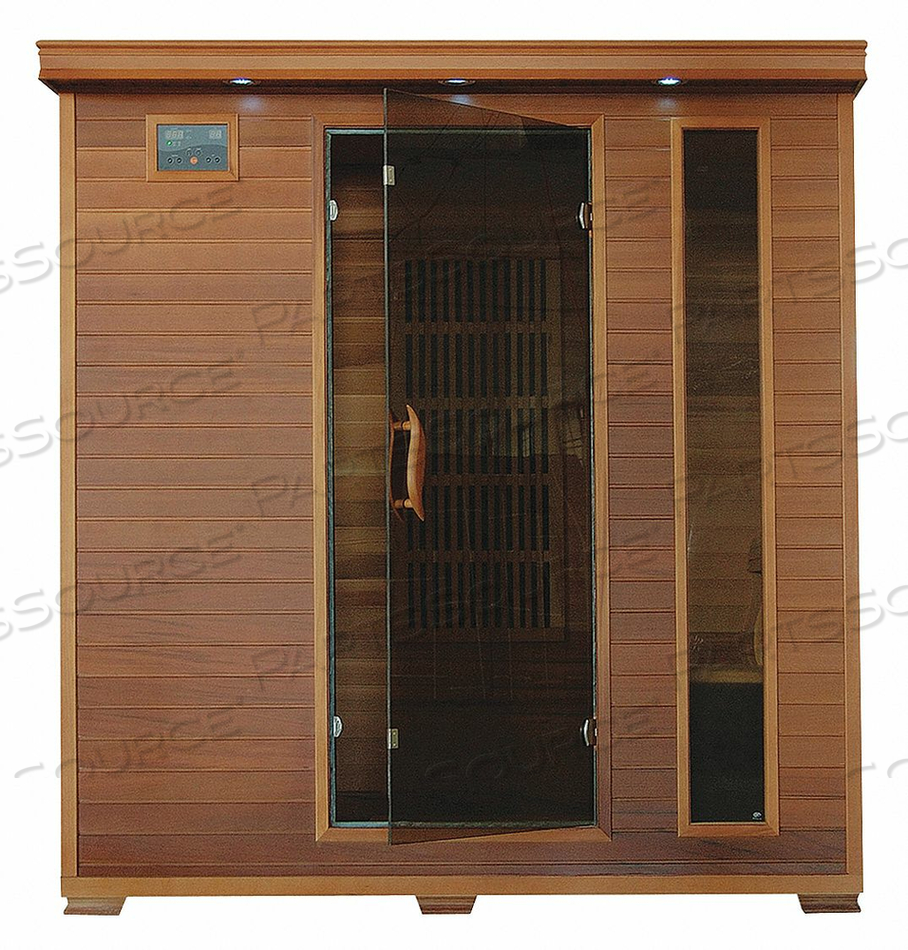 SAUNA STD 4 PPL CARBON HEATER CEDAR by Radiant Health Saunas SAUNA STD 4 PPL CARBON HEATER CEDAR by Radiant Health Saunas