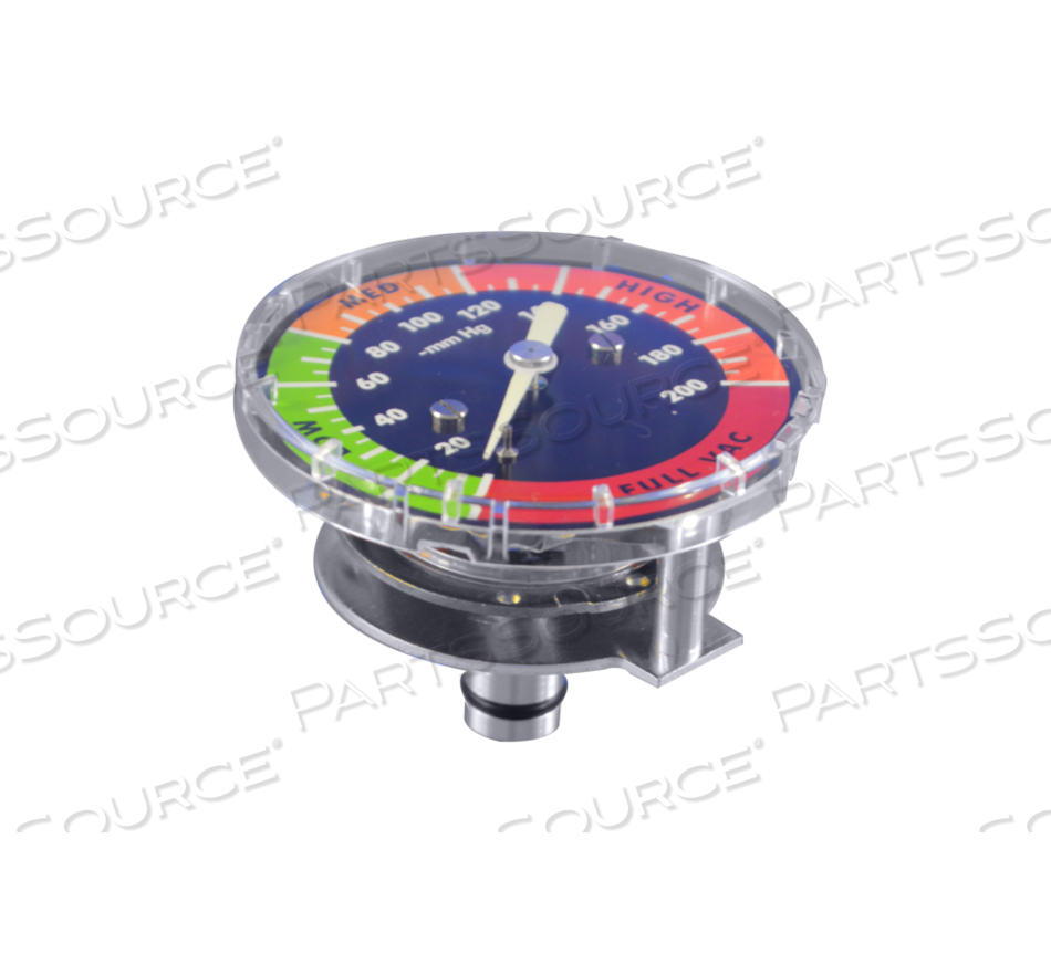 0 TO 200 MMHG VACUUM GAUGE ASSEMBLY 