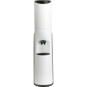 AQUAVERVE PACIFIK MODEL COMMERCIAL HOT/COLD BOTTLED WATER COOLER DISPENSER - WHITE W/ BLACK TRIM by Elite Holdings Group