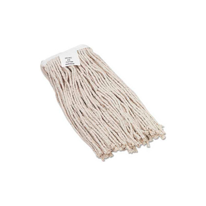 #16 VALUE STANDARD CUT-END RAYON WET MOP HEAD, WHITE 12/PACK - UNS2016R by Unisan
