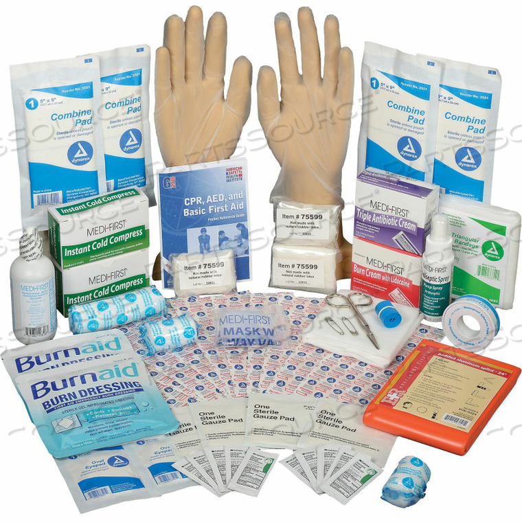 FIRST AID REFILL KIT, ANSI COMPLIANT, CLASS B 