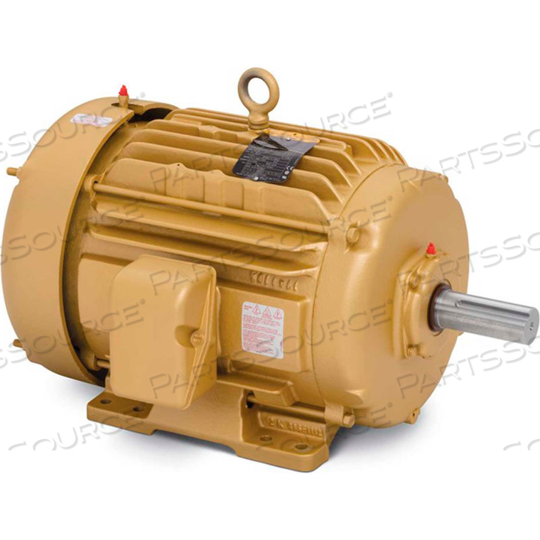 MOTOR, 15HP, 1765RPM, 3PH, 60HZ, 254T, 0936M, TEFC, F1 by BALDOR