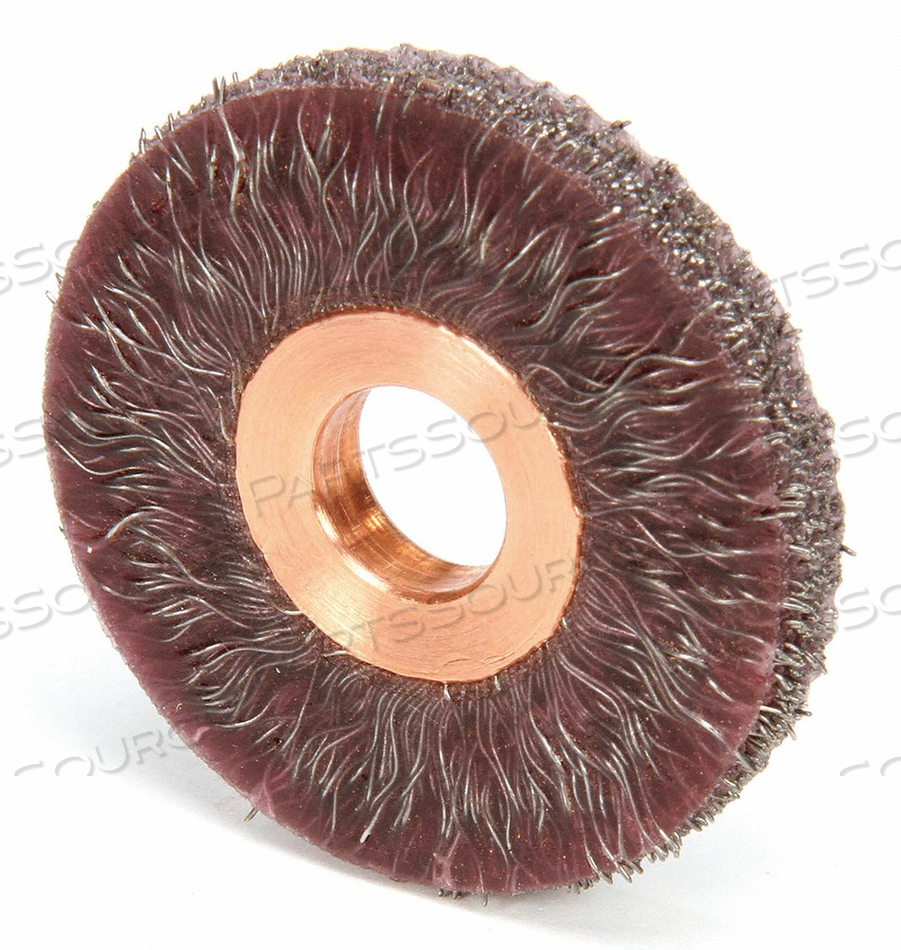 ENCAPSULATED WIRE WHEEL BRUSH ARBOR by Weiler