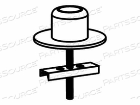 GROMMET MOUNT BASE FOR DS100 POLE by Ergotron, Inc.
