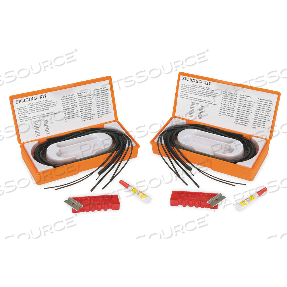 STANDARD AND METRIC SPLICING KIT, BUNA N, 3 FT/CORD STOCK DIA, 70 SHORE A by Approved Vendor