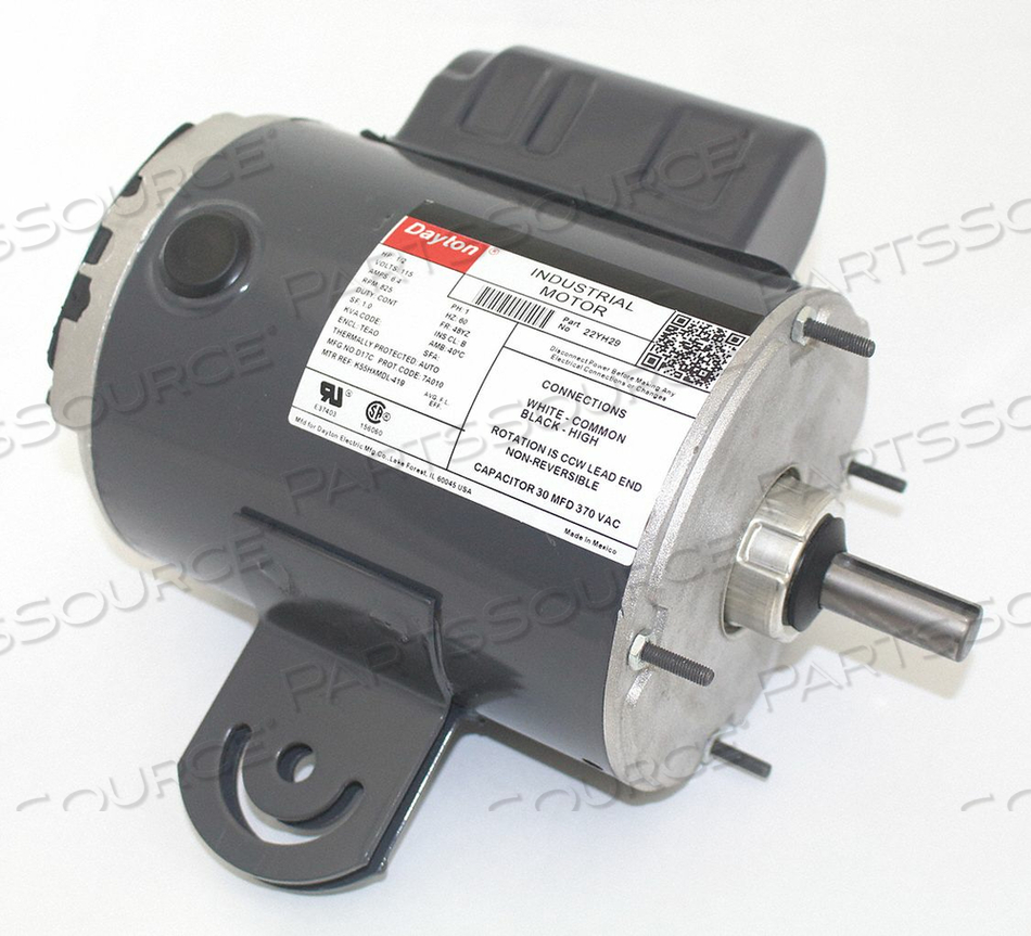 MOTOR by DAYTON ELECTRIC MANUFACTURING CO