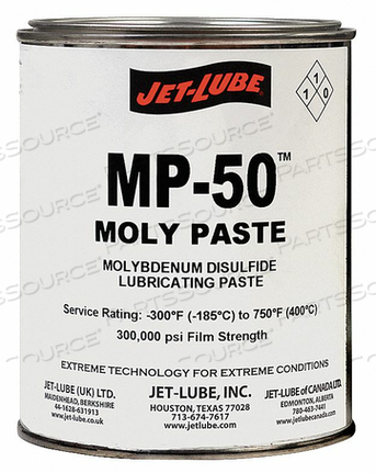 MOLY PASTE 2LB CAN by Jet-Lube