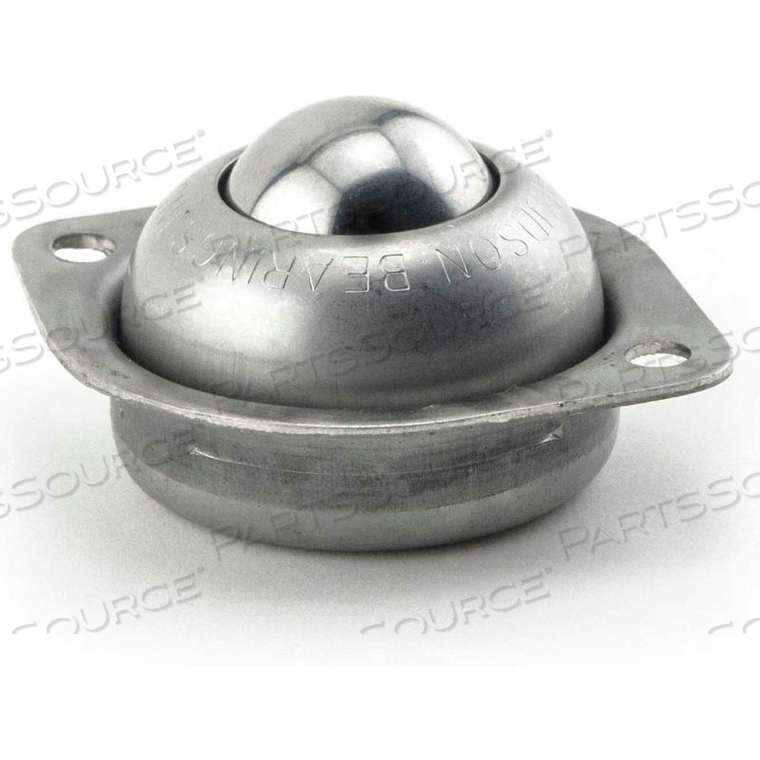 1" CARBON STEEL MAIN BALL 2 HOLE FLANGE CARBON STEEL HOUSING by Hudson Bearings LLC