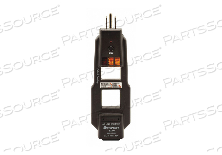 AC LINE SPLITTER AND GFCI RECEPTACLE TES by Triplett