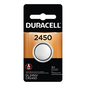 LITHIUM BATTERY, COIN CELL, 3V, 2450, (1 EA/PK) 36 BULK PACK by Duracell