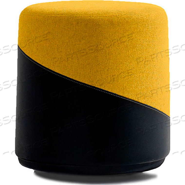 PLASTICS BOODY ACTIVE SOFT SEATING - SUNFLOWER/BLACK 