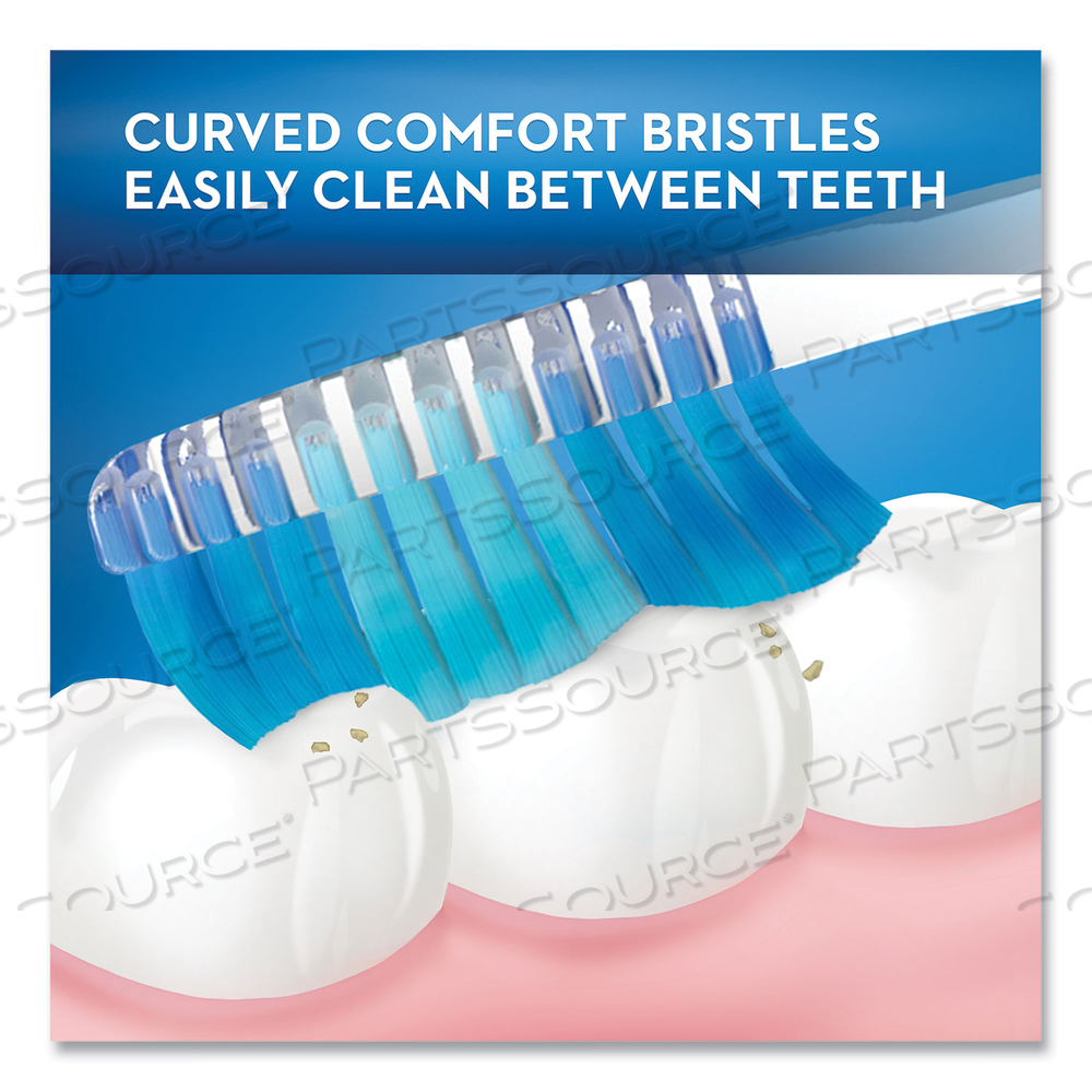 INDICATOR CONTOUR CLEAN SOFT TOOTHBRUSH, BLUE by Oral-B