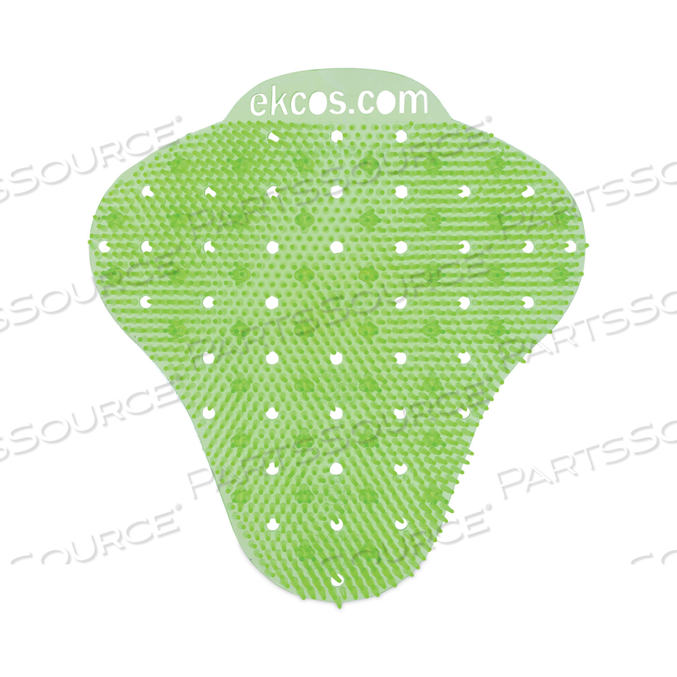 EKCOSCREEN URINAL SCREENS, APPLE SCENT, GREEN by Diversey