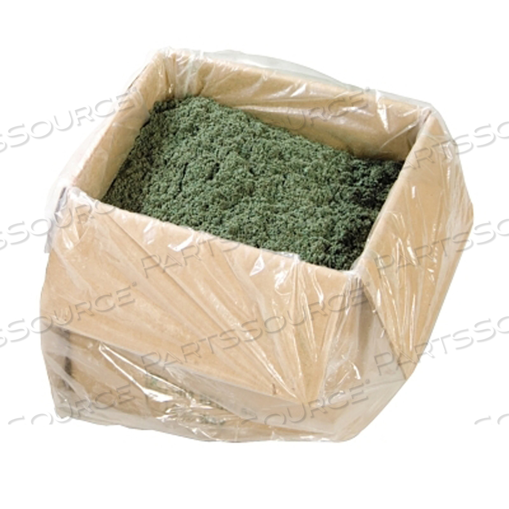 WAX-BASED FLOOR SWEEPING COMPOUND, GREEN, 100 LB by Anchor